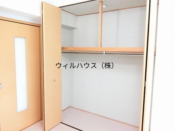 収納　クローゼット！