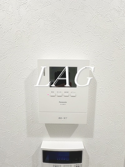 セキュリティ　モニター付インターフォンです。