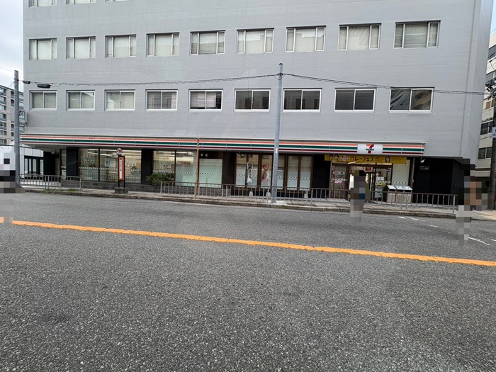 コンビニ　セブン-イレブン 箕面船場東店（コンビニ）まで450m