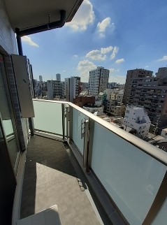 バルコニー　完成パース