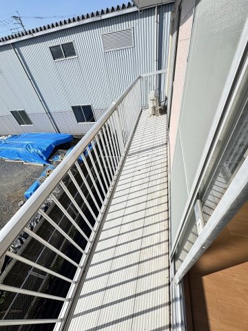 バルコニー　バルコニーがあります