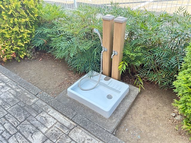 その他　ペット用洗い場