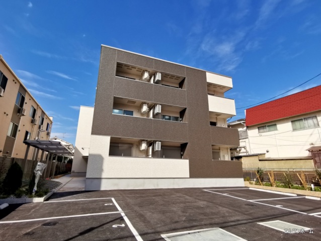 建物外観　全室角部屋設計！