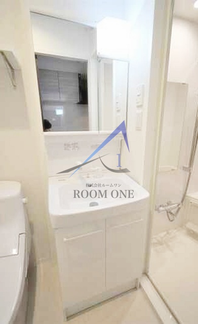 洗面設備　洗面台です。