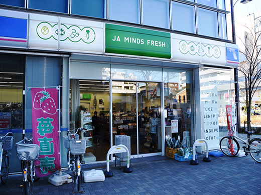 スーパー　JAマインズ マインズショップ調布サウスゲ-トビル店（スーパー）まで700m