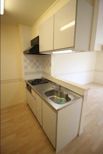 キッチン　機能性も備えた対面キッチン