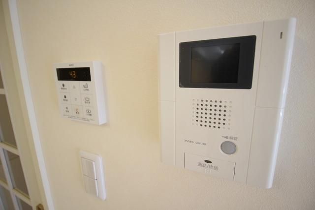 セキュリティ　追焚給湯パネルとＴＶドアホン