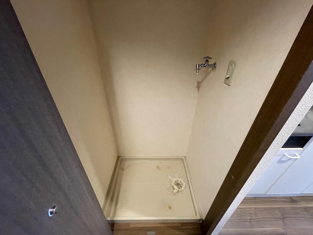 洗面設備　洗濯機置場