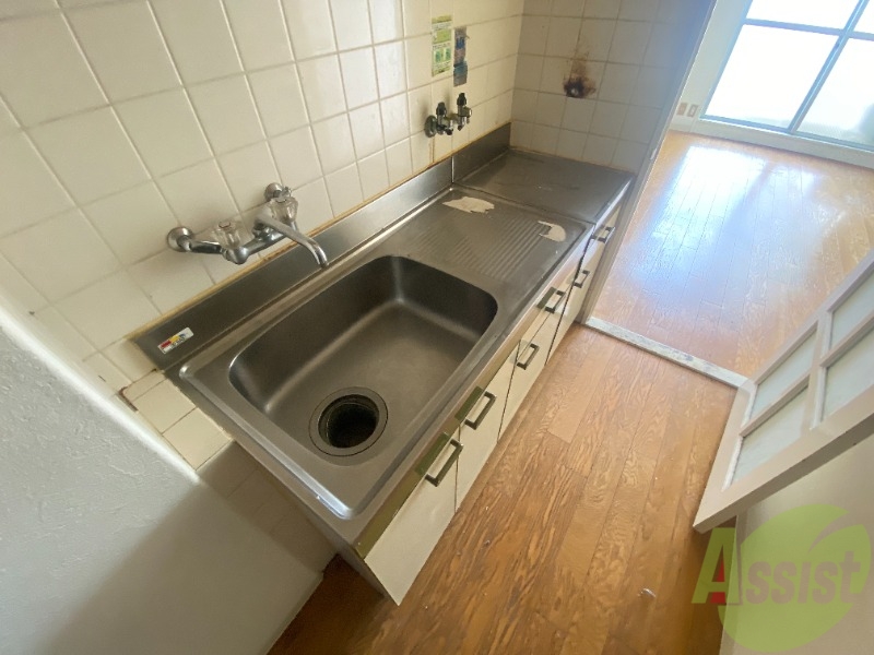 キッチン　ガスコンロ設置可能です