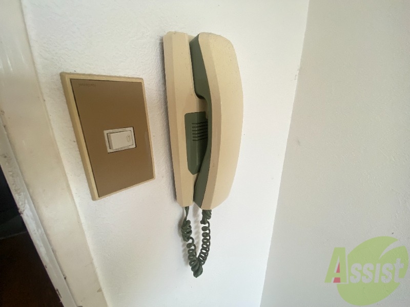 セキュリティ　インターホン付きで安心です