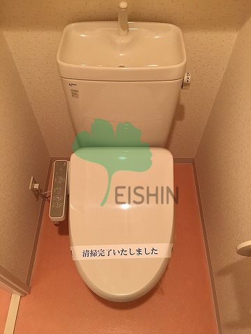 トイレ　清潔感のあるトイレです。