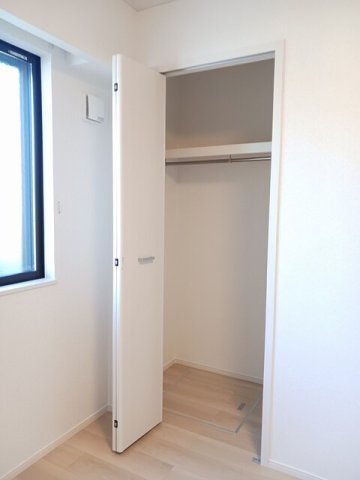 収納　たっぷりとした収納スペースです