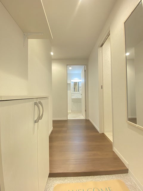 玄関　ゆったりとした玄関です