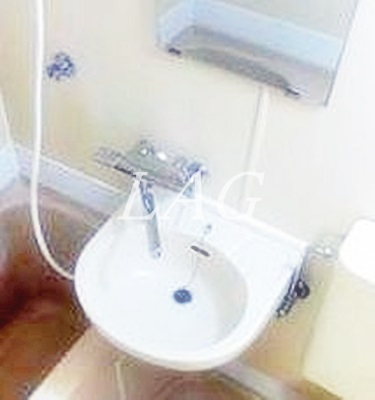 洗面設備　洗面台です。