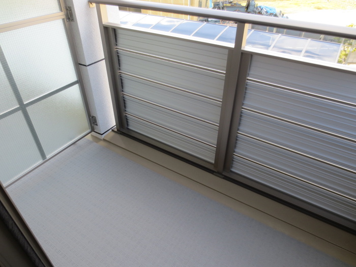 バルコニー　※別の部屋の写真になります。