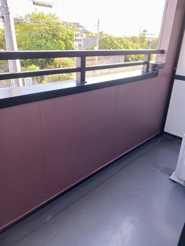 バルコニー　広々としたバルコニーです