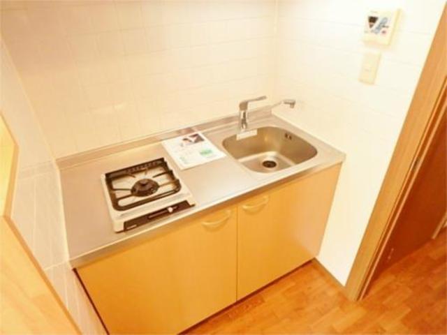 キッチン　ガス１口ガスシステムキッチン