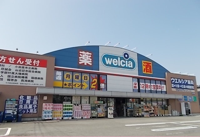 ドラックストア　ウエルシア国府津店（ドラッグストア）まで450m