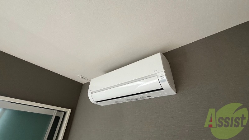 その他設備　エアコンが付いているので、夏冬安心ですね。