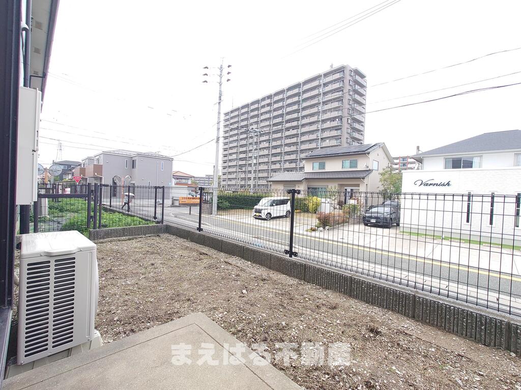 庭　北側の専用庭