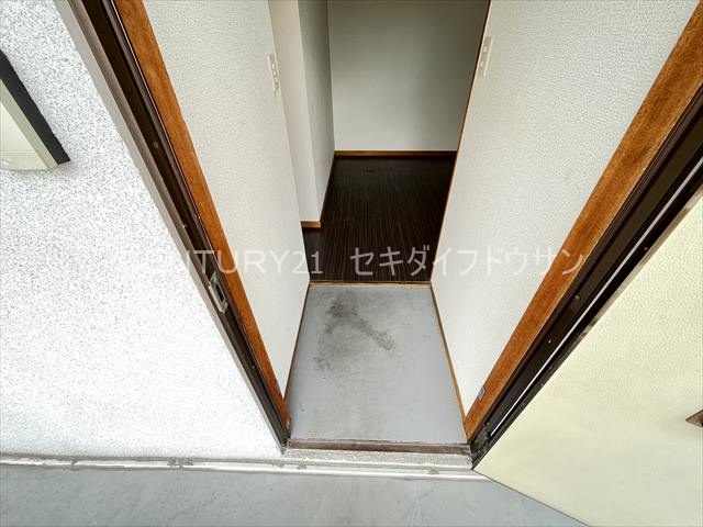 ハウス紫陽花の玄関写真
