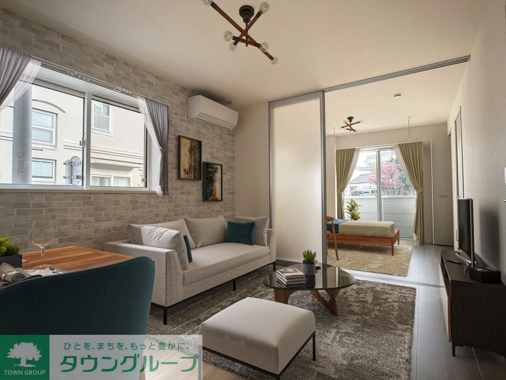 居室・リビング　※VRのイメージとなります。家具家電はついておりません※