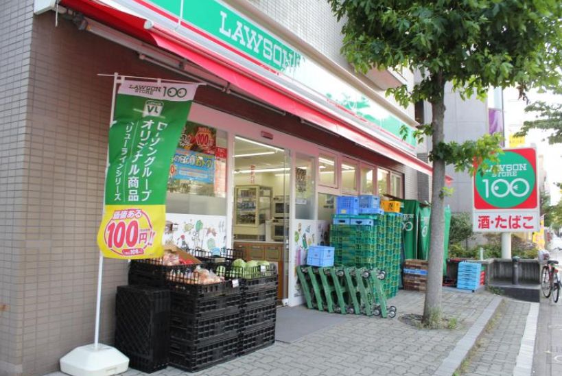 コンビニ　ローソンストア100船堀街道店（コンビニ）まで311m