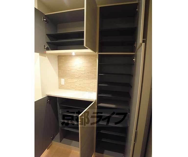 収納　大きな玄関収納です。