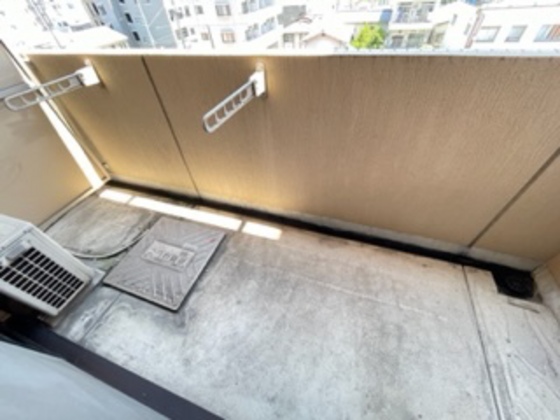 バルコニー　※別部屋の写真です