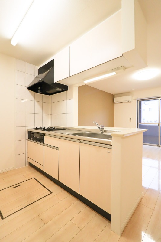 キッチン　図面と現状に相違がある場合には現状を優先