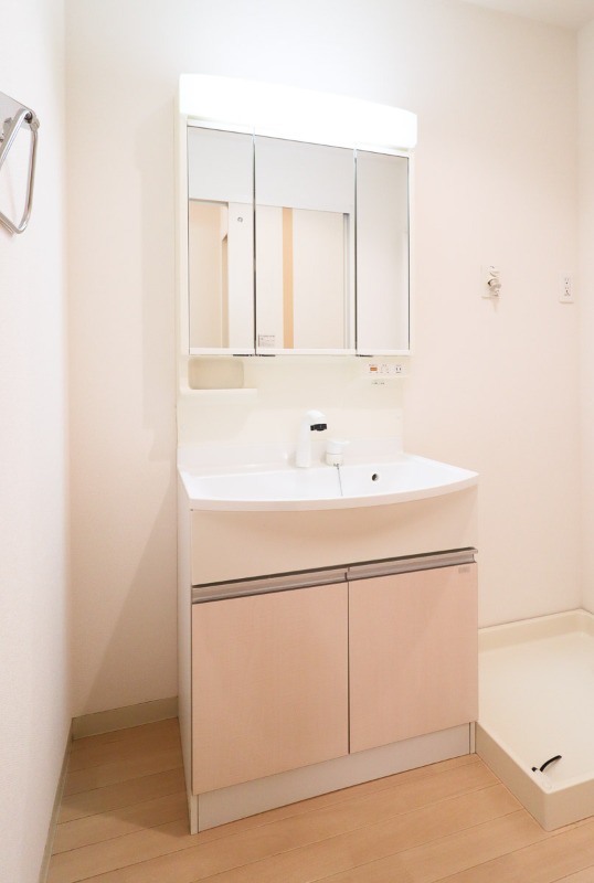 洗面設備　図面と現状に相違がある場合には現状を優先