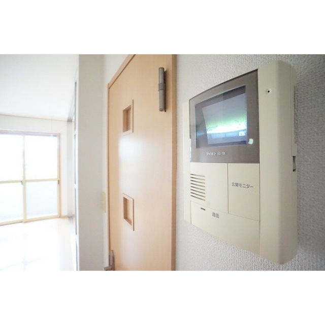 セキュリティ　不意の来客にも安心ですね