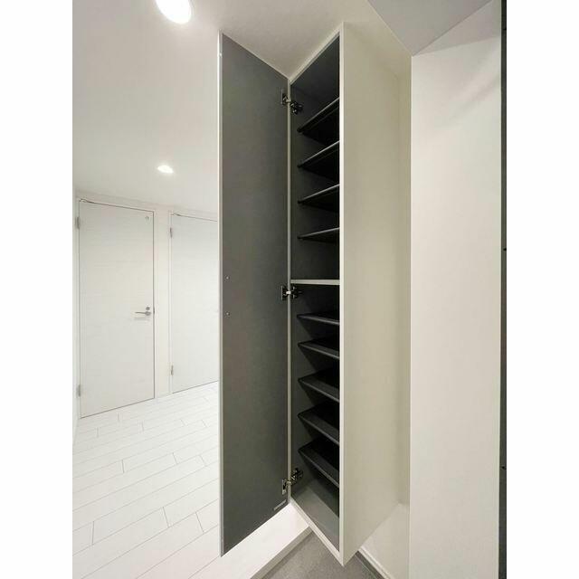 収納　シューズボックス完備。