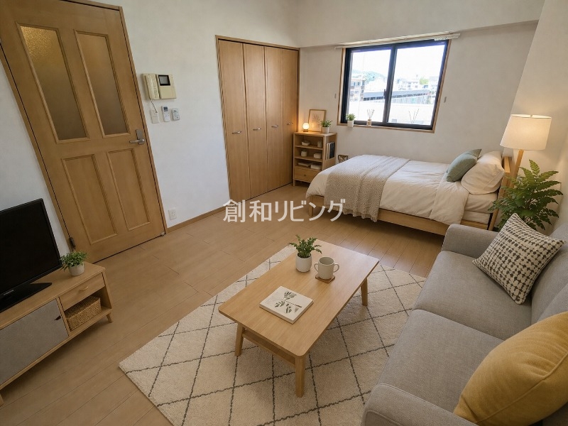 居室・リビング　家具・インテリアはCGです