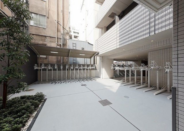 駐車場　駐輪場