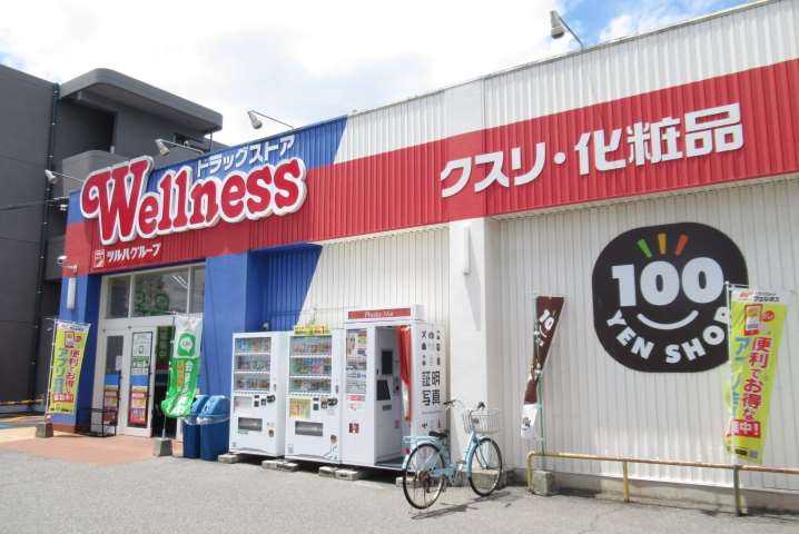 ドラックストア　ウエルネス　川津店（ドラッグストア）まで700m