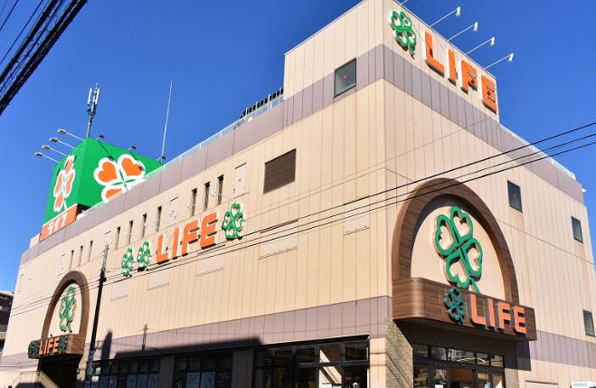 スーパー　ライフ経堂店（スーパー）まで534m