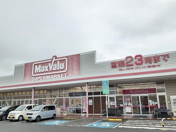 スーパー　マックスバリュ岡田店（スーパー）まで438m