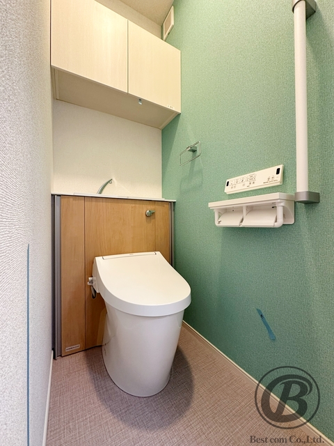ポムドパン北花田のトイレ写真