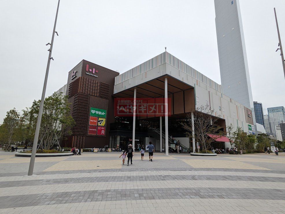 ショッピングセンター　三井ショッピングパークららテラスHARUMI　FLAG（ショッピングセンター）まで290m