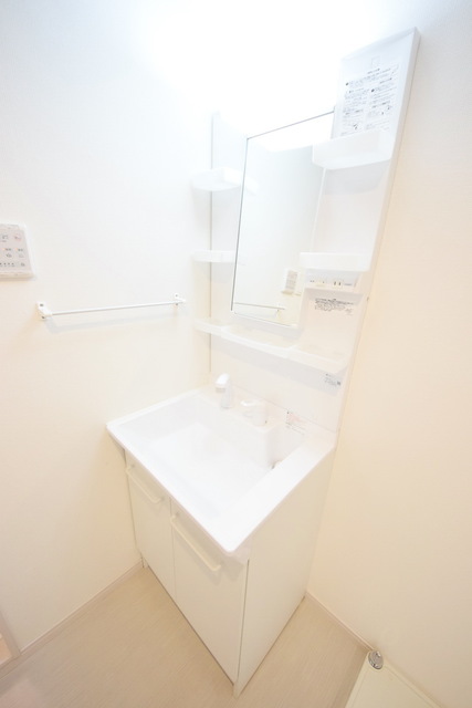 洗面設備　～顔を洗って元気に出発～