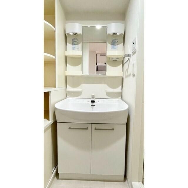 洗面設備　忙しい朝には欠かせない洗面所です