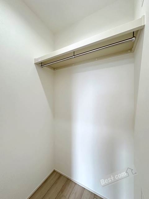 収納　大容量のウォークインクローゼット付き♪