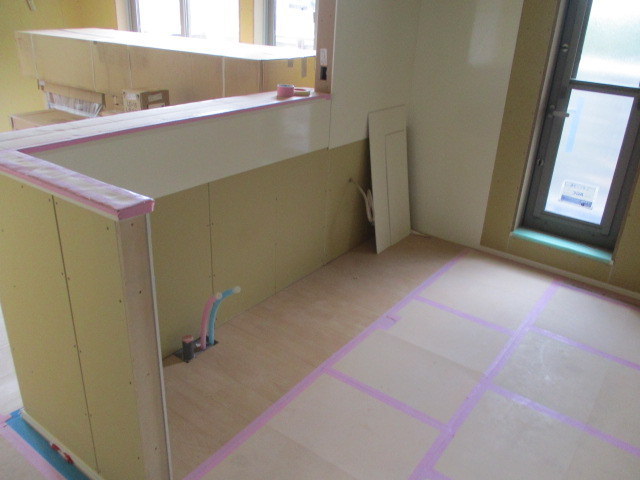 キッチン　※建築中