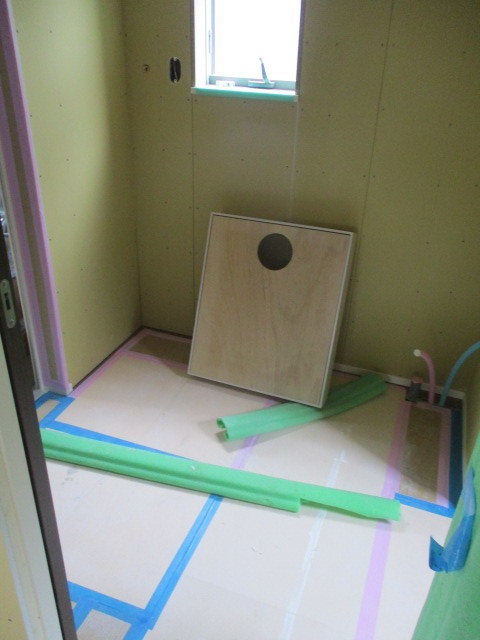 洗面設備　※建築中