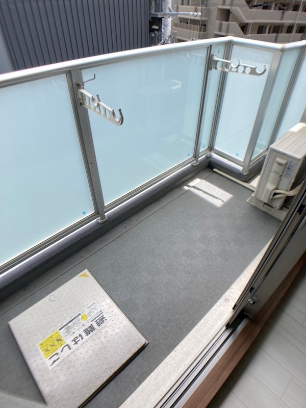 バルコニー　バルコニーがあります