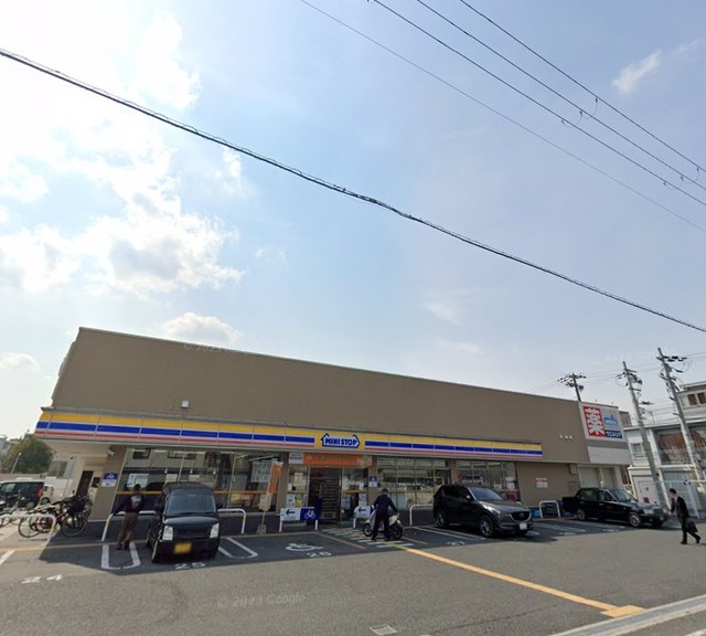 コンビニ　ミニストップ平野瓜破西店・（コンビニ）まで402m