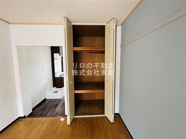 収納　奥行のある収納付です！増えがちな荷物をスッキリ収納できます☆