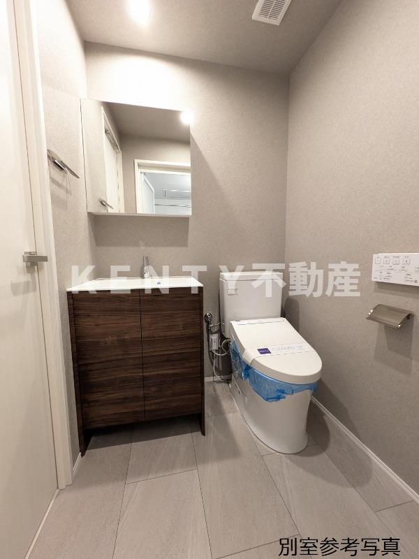 洗面設備　コンパクトで使いやすい洗面所