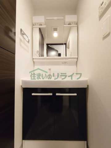 洗面設備　ジェノヴィア新宿早稲田グリーンベール